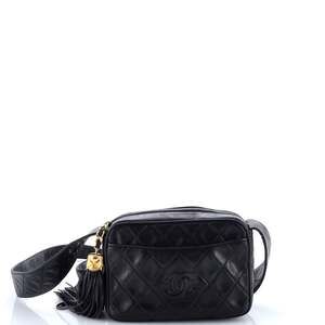 Chanel Vintage Diamond Cc Camera Bag #206272C24B